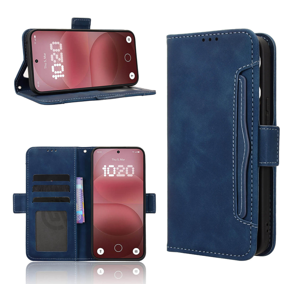 Nothing Phone (4a) Pro - Coque multiples supports pour cartes