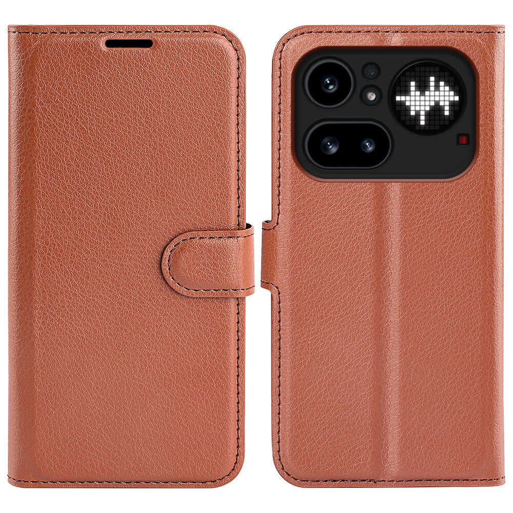 Nothing Phone (4a) Pro - Leder Etui Hülle