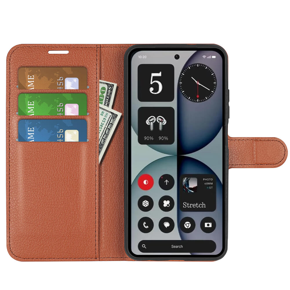 Nothing Phone (4a) Pro - Leder Etui Hülle