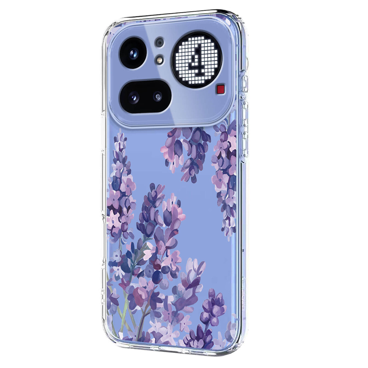 Nothing Phone (4a) Pro - Silikon Gummi Hülle Blumen