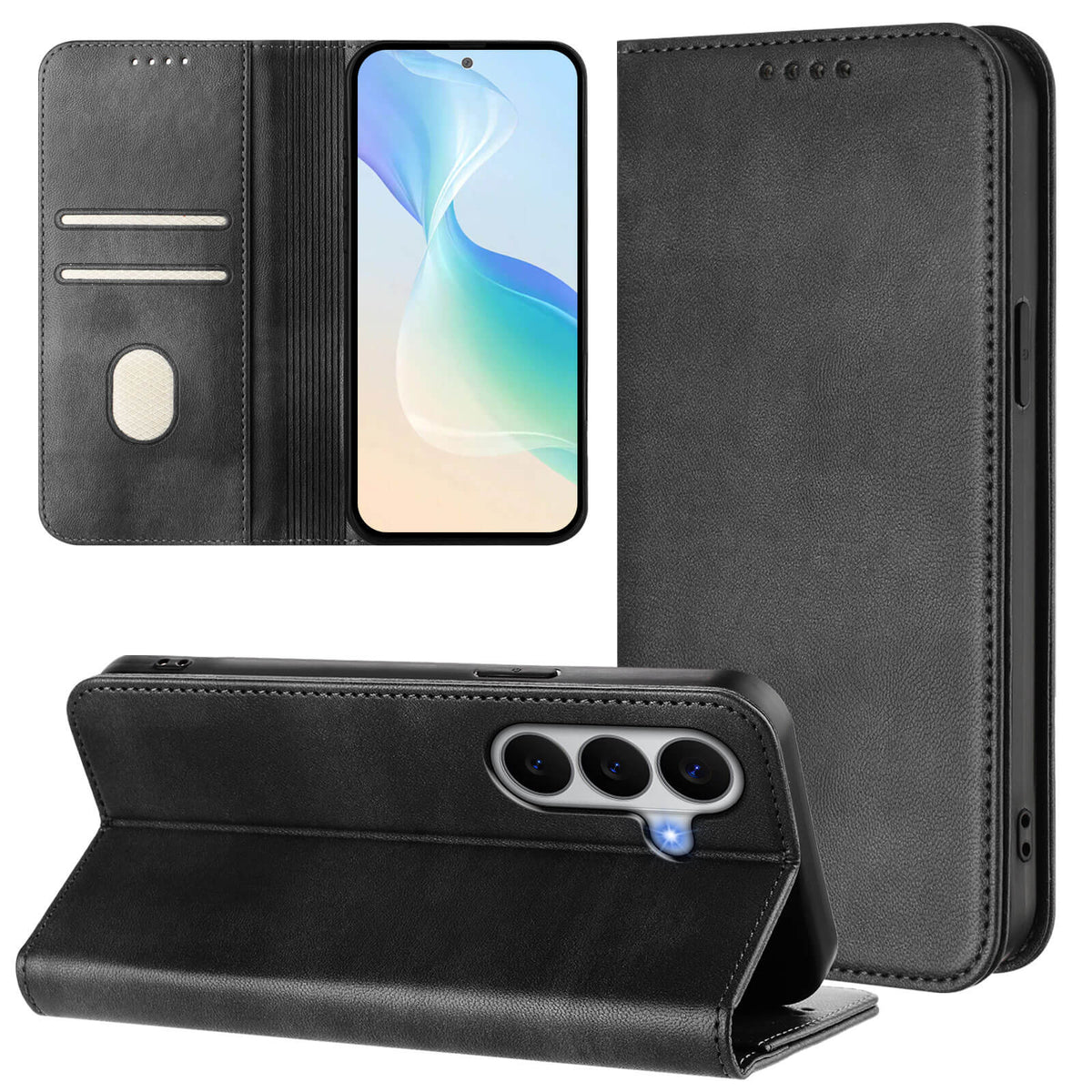 Galaxy A27 - Custodia flip con blocco RFID