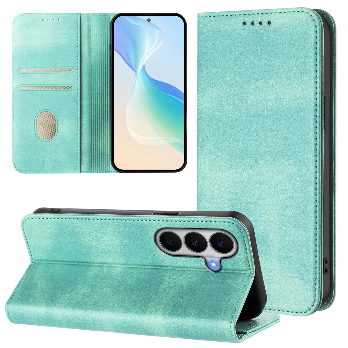 Galaxy A27 - Custodia flip con blocco RFID