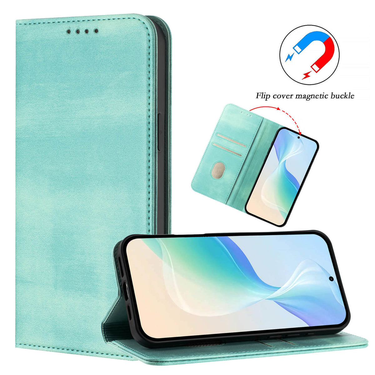 Galaxy A27 - Custodia flip con blocco RFID