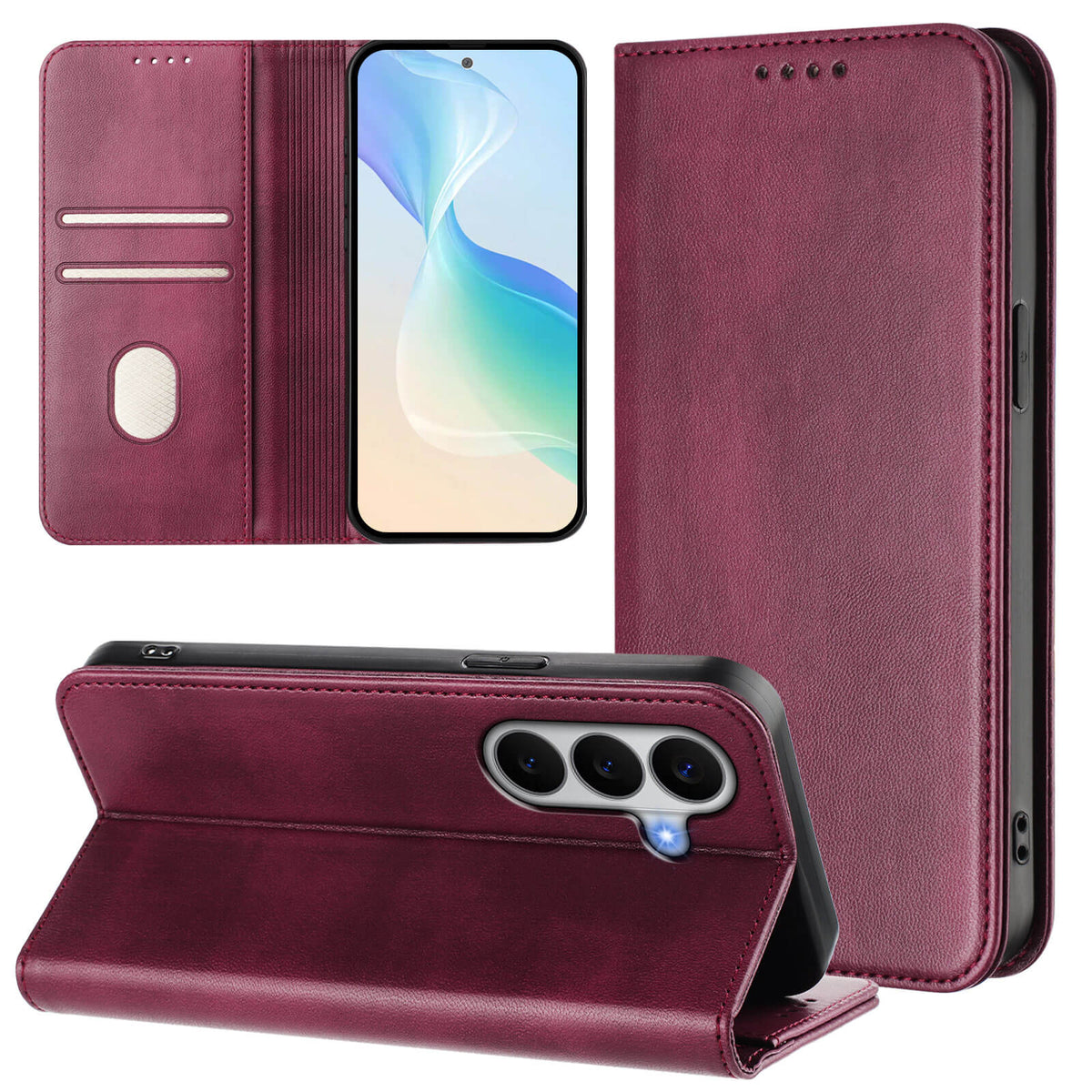 Galaxy A27 - Custodia flip con blocco RFID