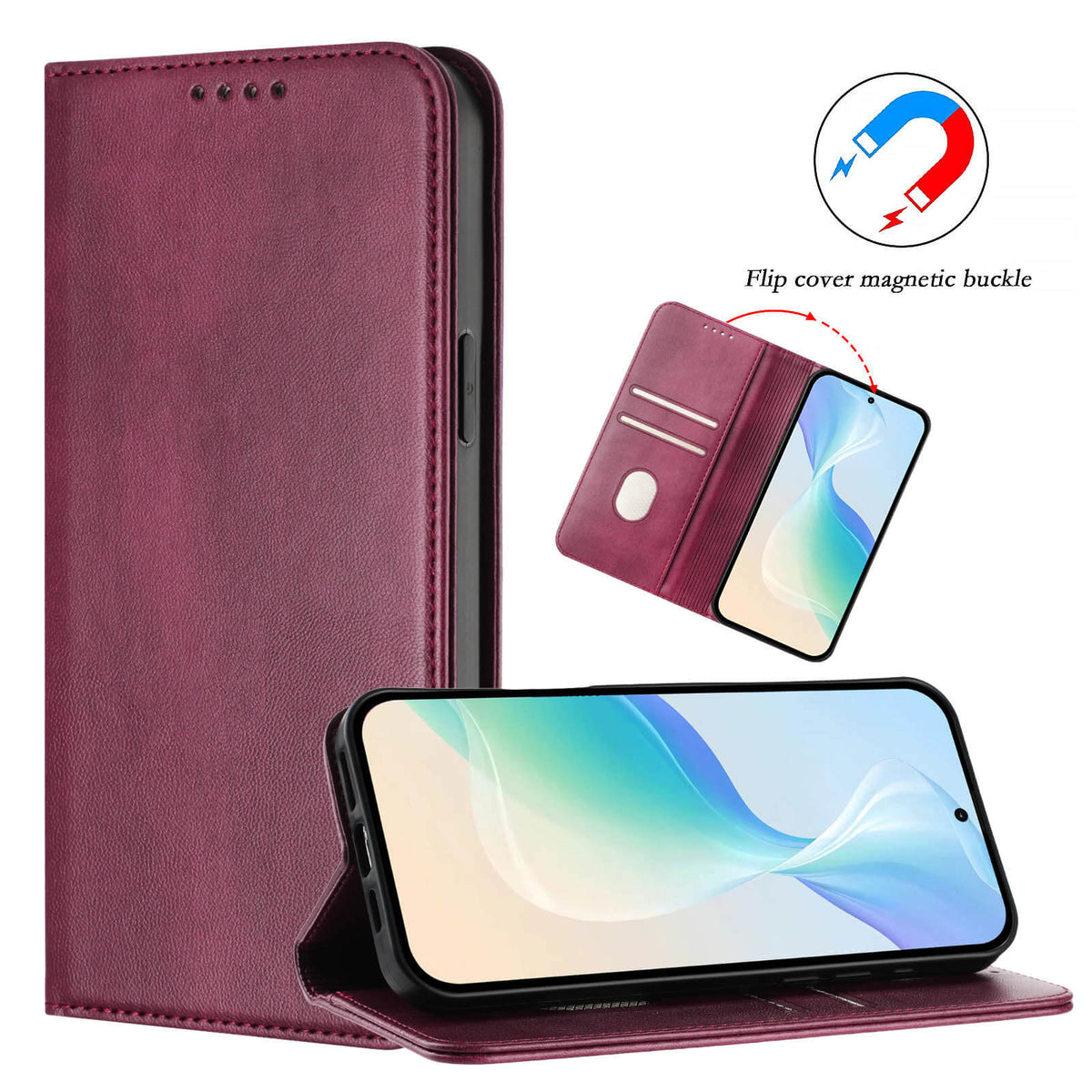 Galaxy A27 - Custodia flip con blocco RFID