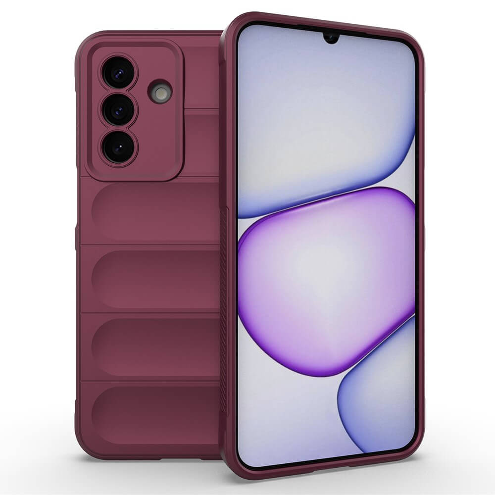 Galaxy A27 - Coque Rugged Protective – Bordeaux, Rouge