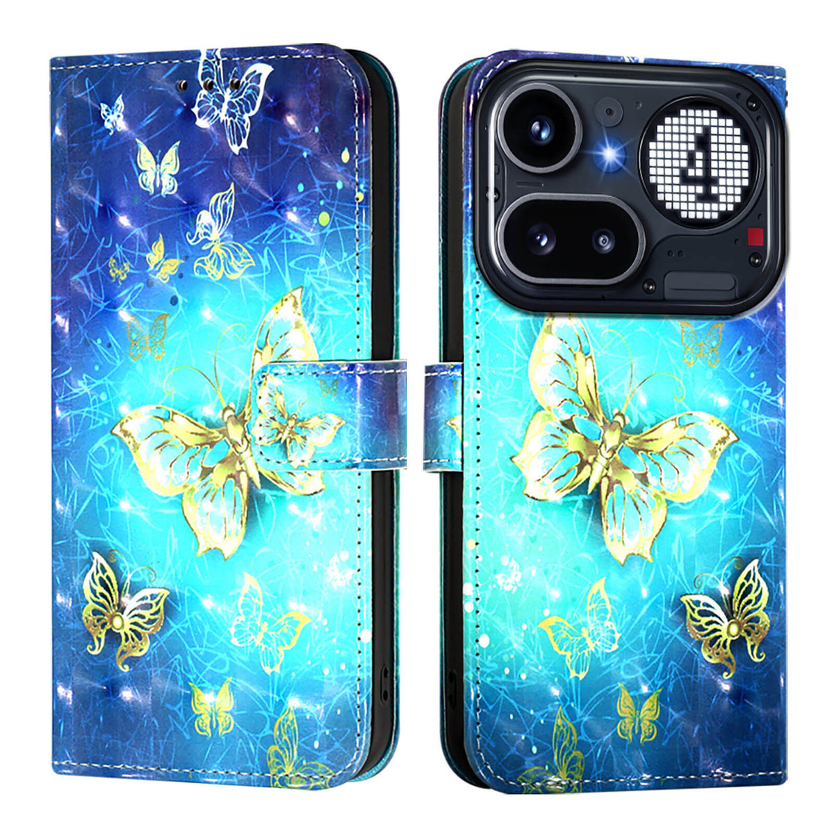 Nothing Phone (4a) Pro - Etui Glitzer Effekt