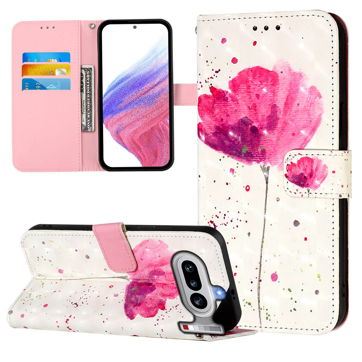 Nothing Phone (4a) - Etui Glitzer Effekt