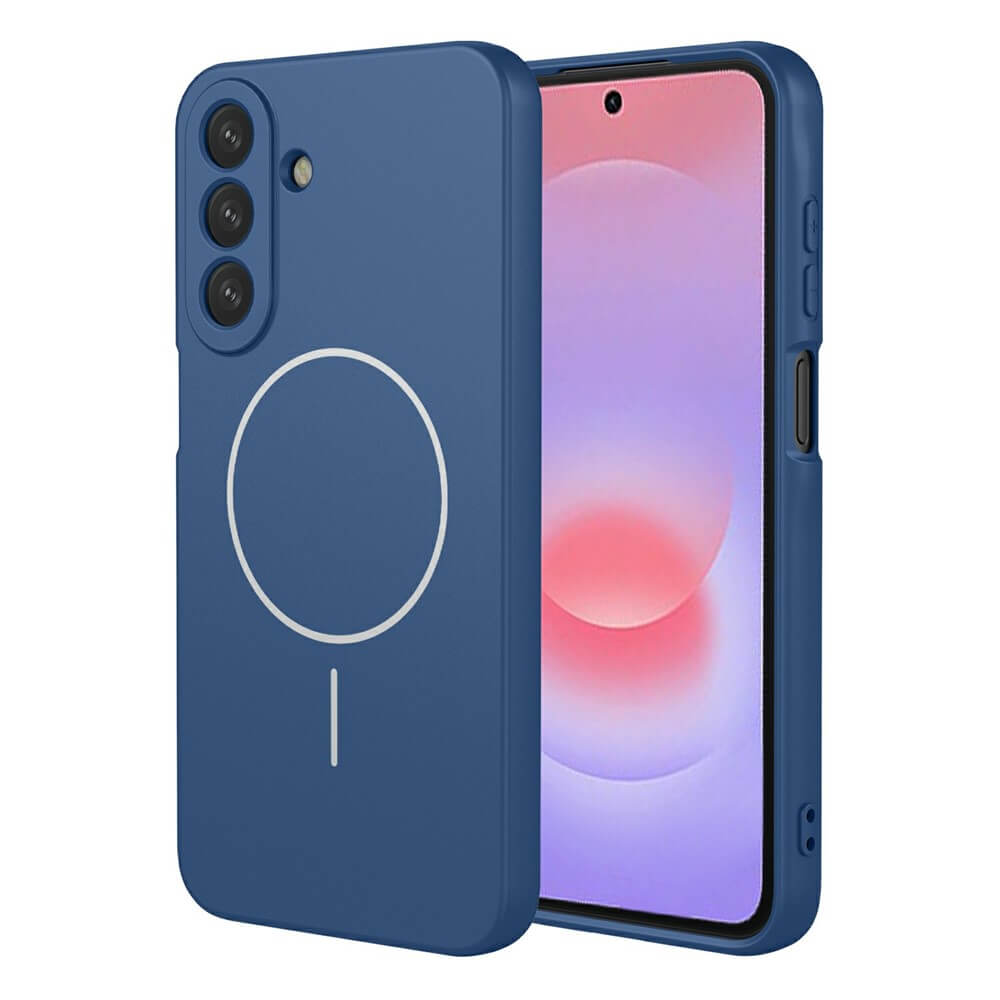 Galaxy A27 - Solide Silikonhülle mit Magnet