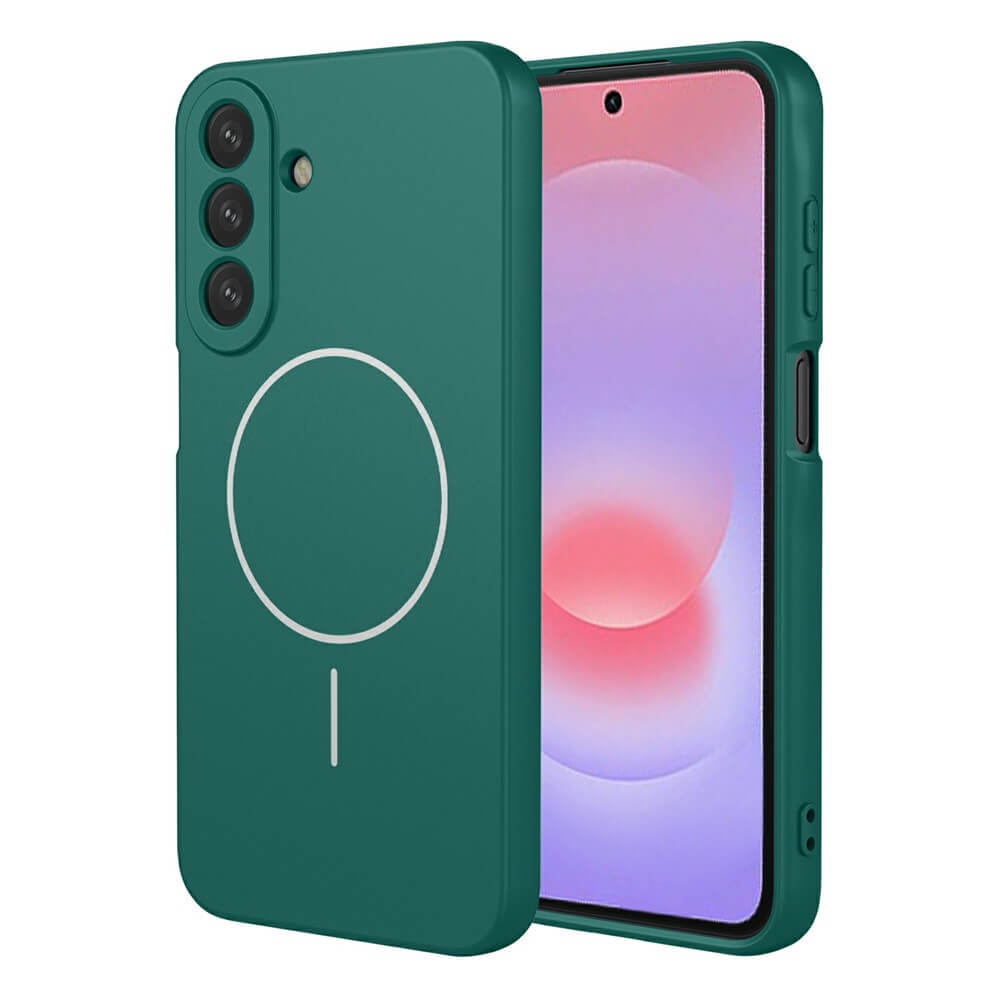 Galaxy A27 - Solide Silikonhülle mit Magnet