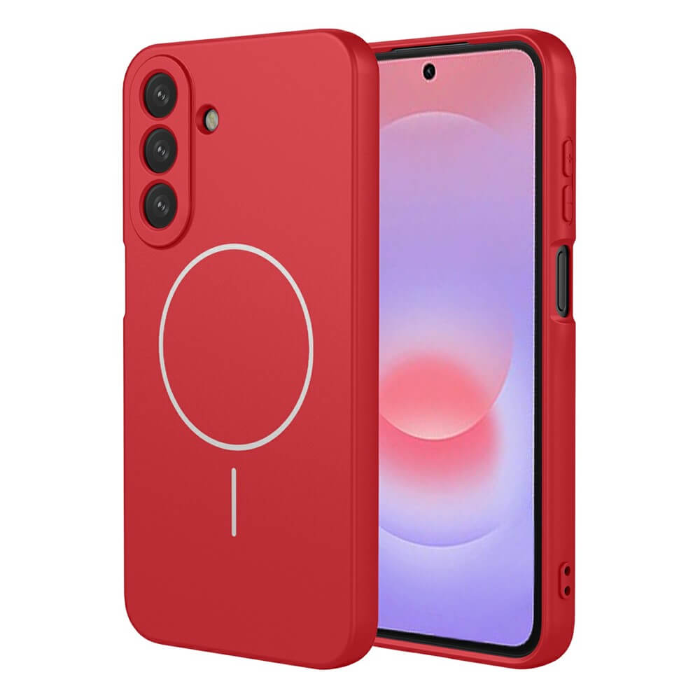 Galaxy A27 - Solide Silikonhülle mit Magnet