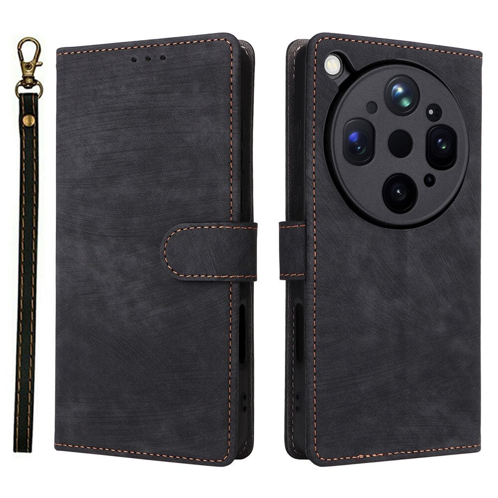 OPPO Find X9 Ultra - Leather case with RFID blocker