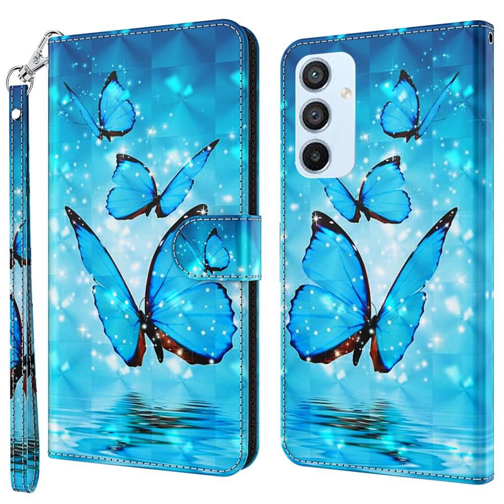 Galaxy A54 - Custodia effetto glitter