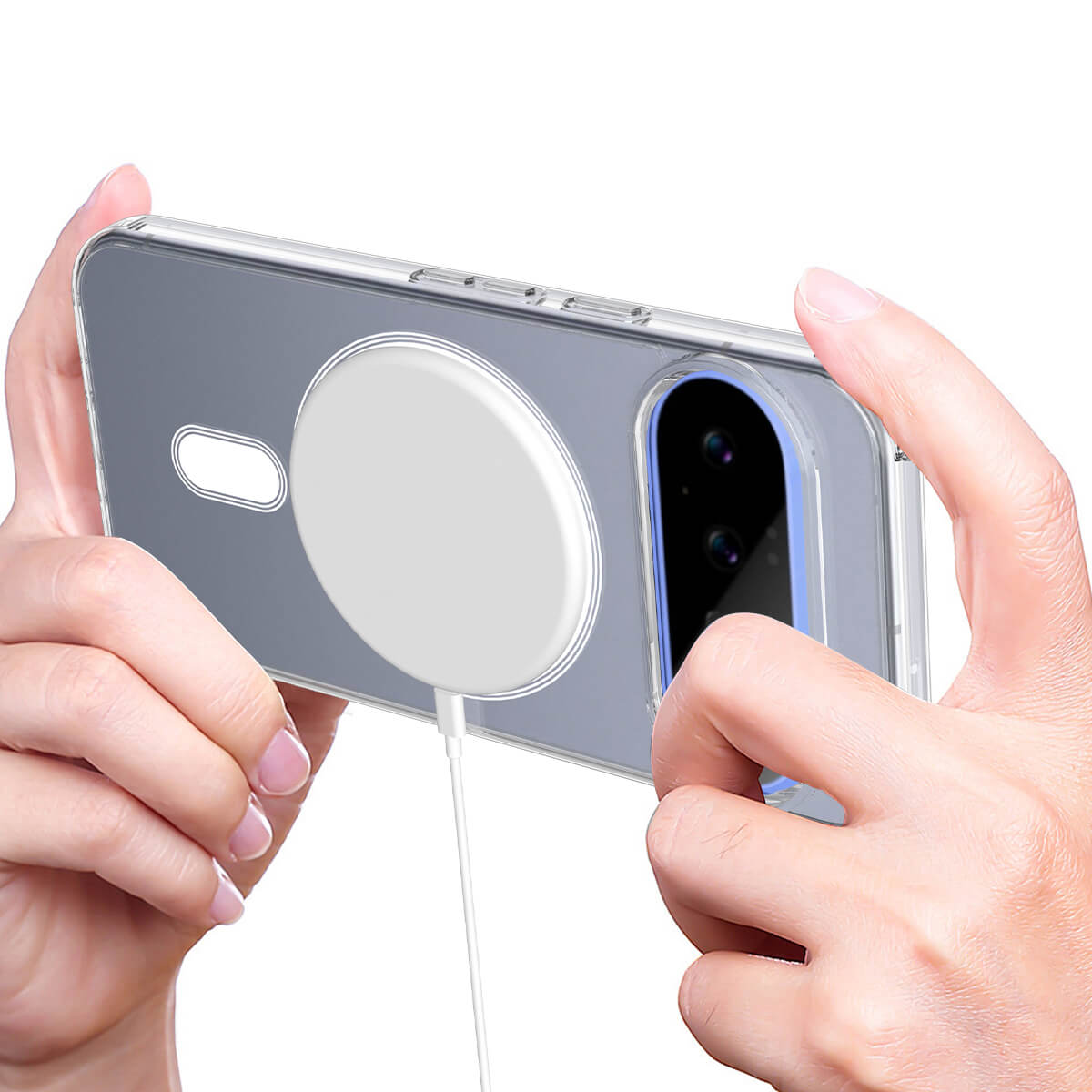 Google Pixel 11 - MagSafe Hülle Transparent – Clear Case
