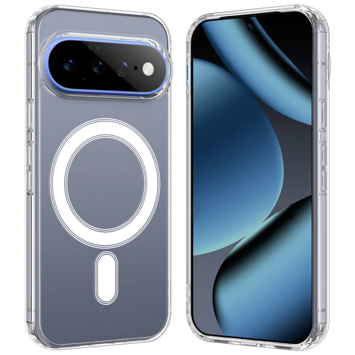 Google Pixel 11 - MagSafe Hülle Transparent – Clear Case