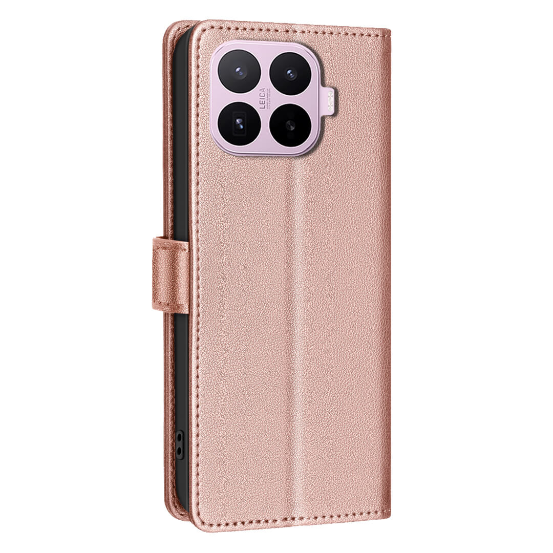 Xiaomi 17T - Custodia in pelle BINFEN con blocco RFID