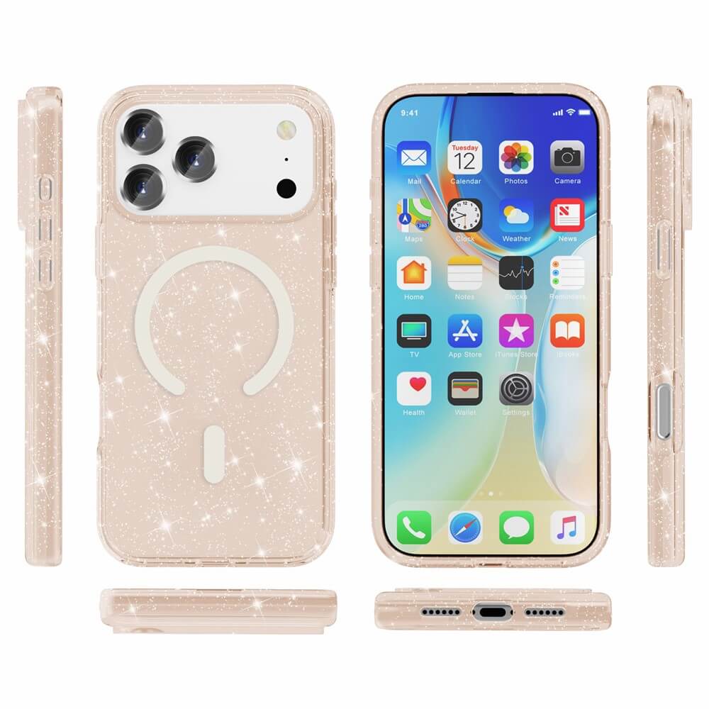 iPhone 18 Pro Max / iPhone 17 Pro Max - Glitter Case with MagSafe
