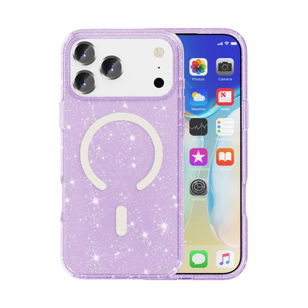 iPhone 18 Pro / iPhone 17 Pro - Glitter Case with MagSafe