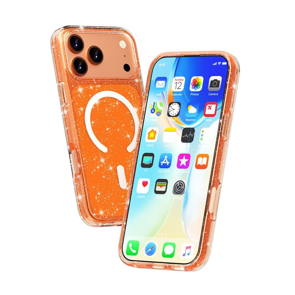 iPhone 18 Pro / iPhone 17 Pro - Glitter Case with MagSafe