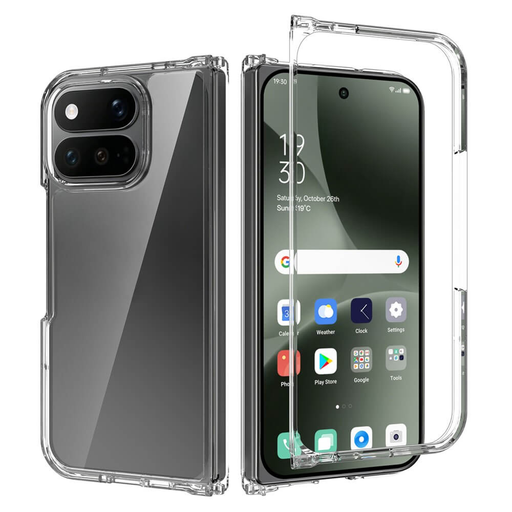 Google Pixel 11 Pro Fold - Protective Acrylic Phone Case with Raised Edge