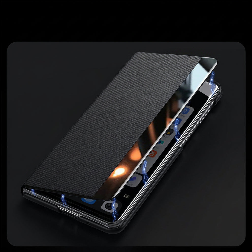 Galaxy Z Fold8 Ultra – Flip Case with View Window & Magnetic