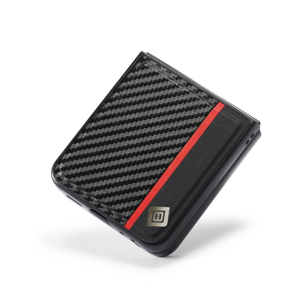 Galaxy Z Flip8 - LC.IMEEKE Cover posteriore Carbon Fiber