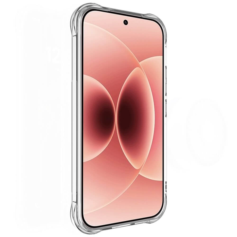 Xiaomi 17T - IMAK Transparent Shockproof TPU Case