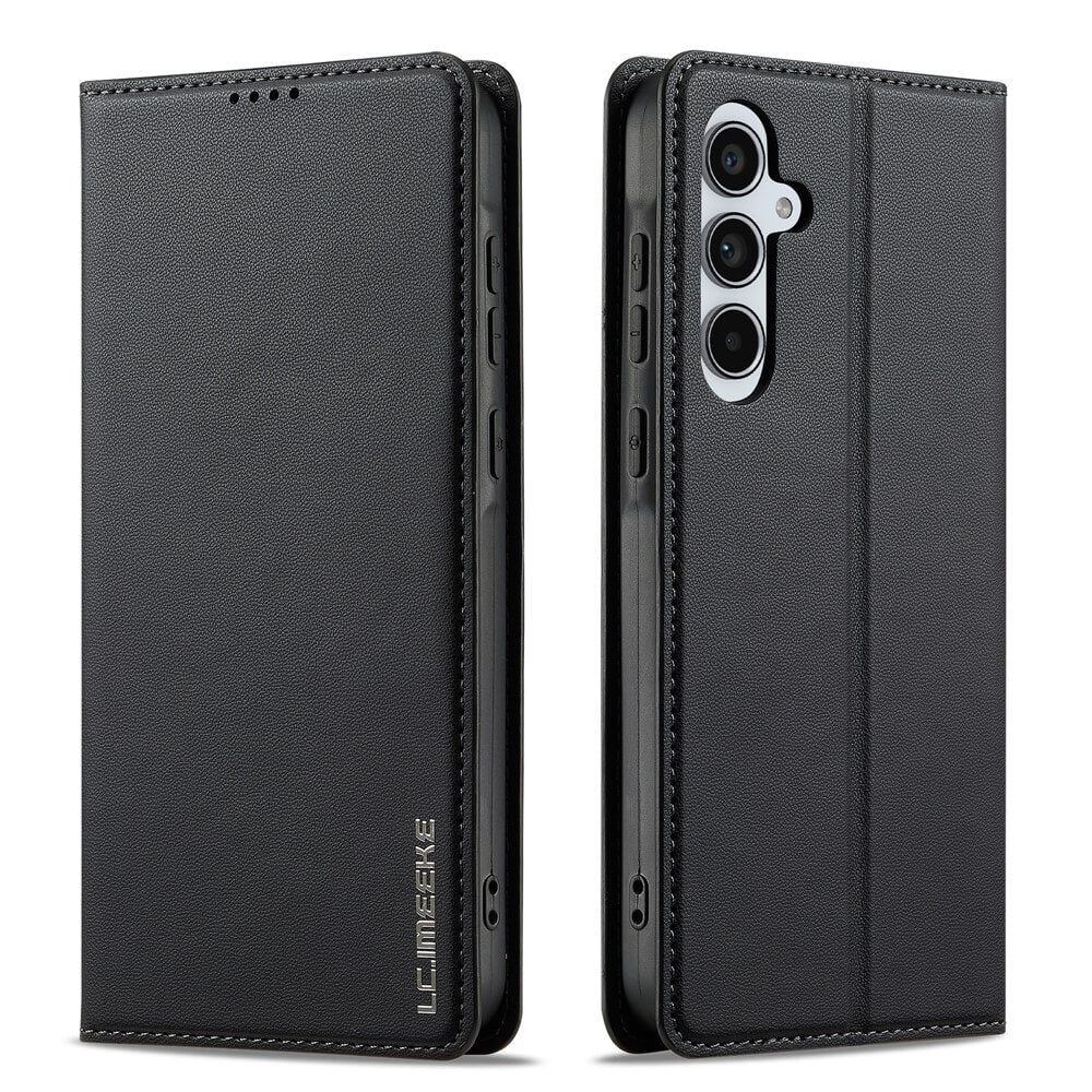 Galaxy S26 FE - LC.IMEEKE custodia a libro con scomparti per carte e stand