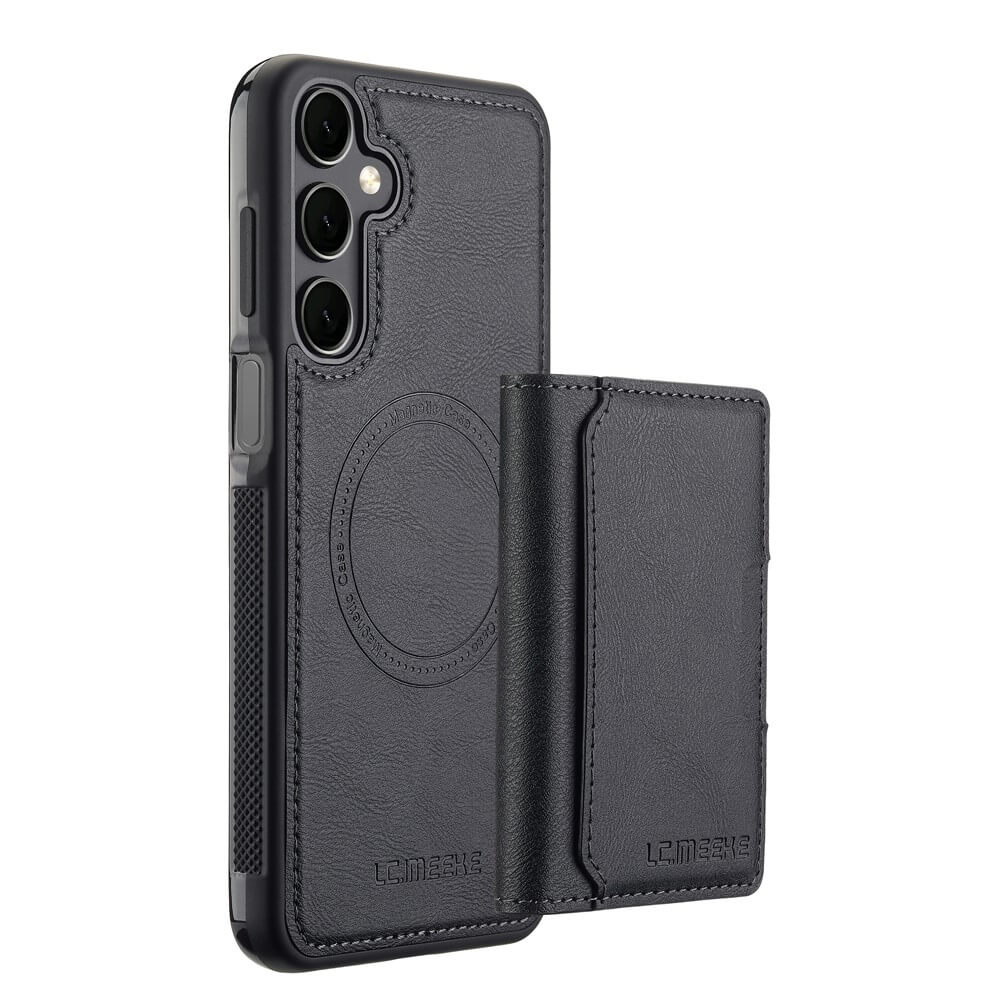 Galaxy S26 FE - LC.IMEEKE Magnetische Hülle mit abnehmbarem Kartenhalter