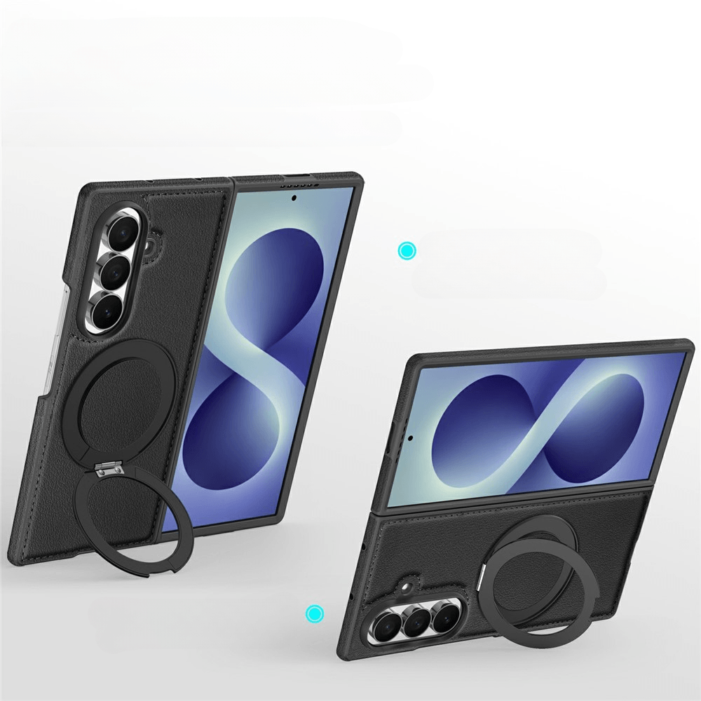 Galaxy Z Fold8 Ultra – Custodia magnetica effetto pelle