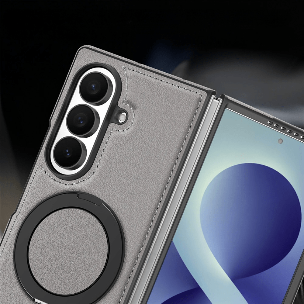Galaxy Z Fold8 Ultra – Custodia magnetica effetto pelle