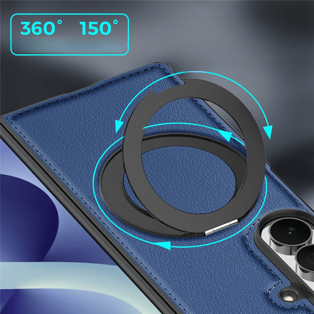 Galaxy Z Fold8 Ultra – Custodia magnetica effetto pelle