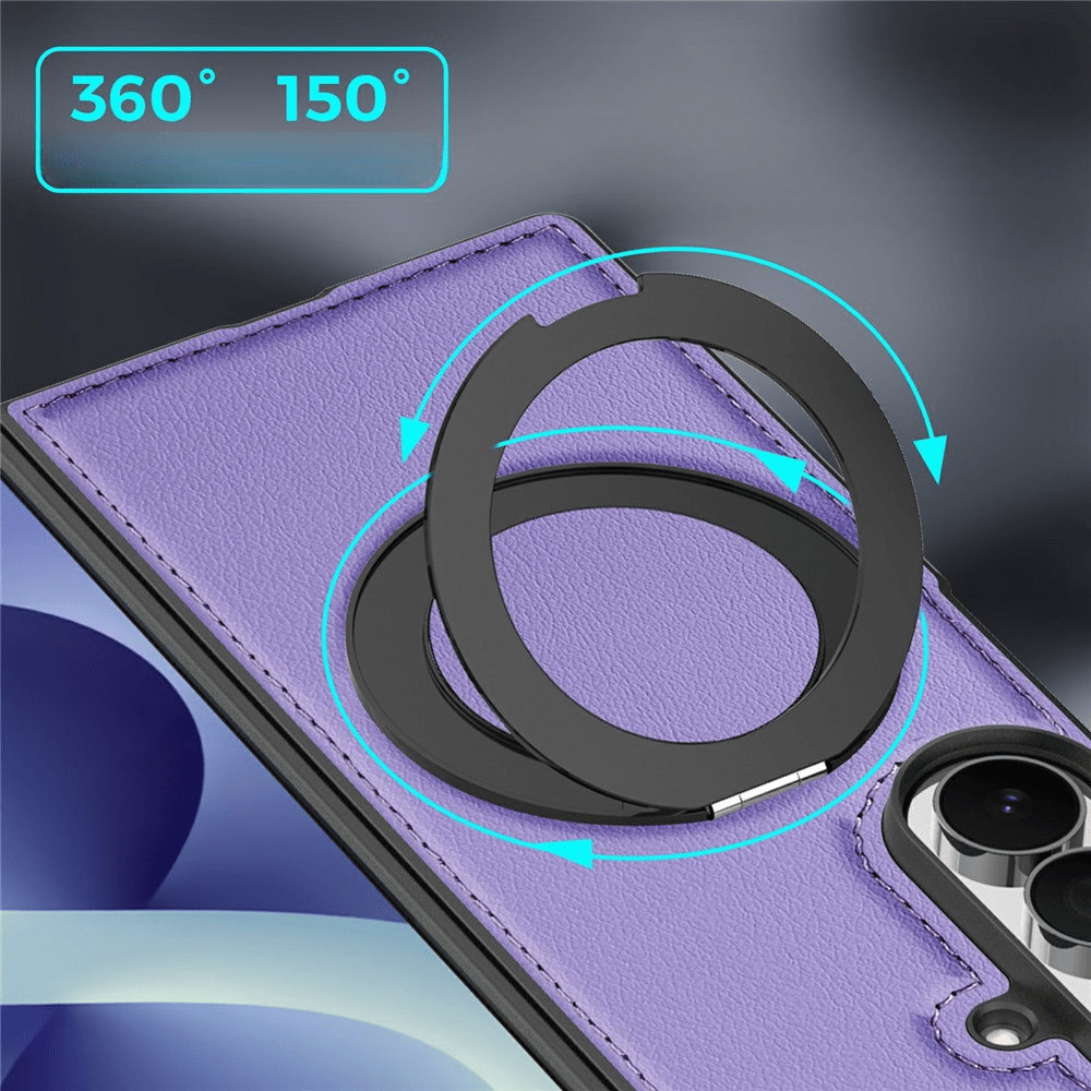 Galaxy Z Fold8 Ultra – Custodia magnetica effetto pelle