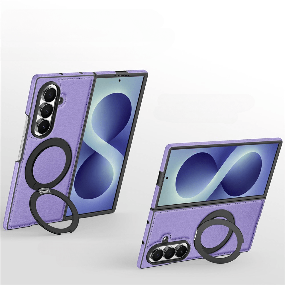 Galaxy Z Fold8 Ultra – Custodia magnetica effetto pelle
