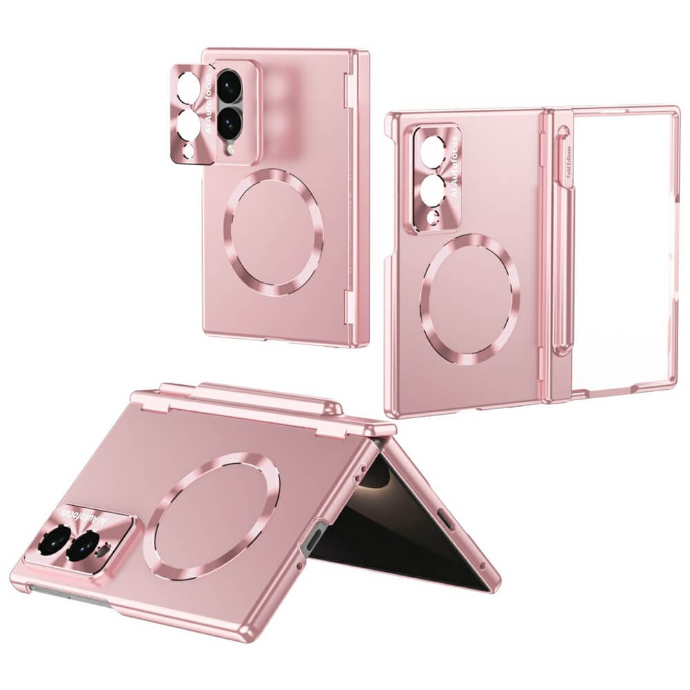 Galaxy Z Fold8 - Magnetic Case with Hinge Protection & Pen Holder