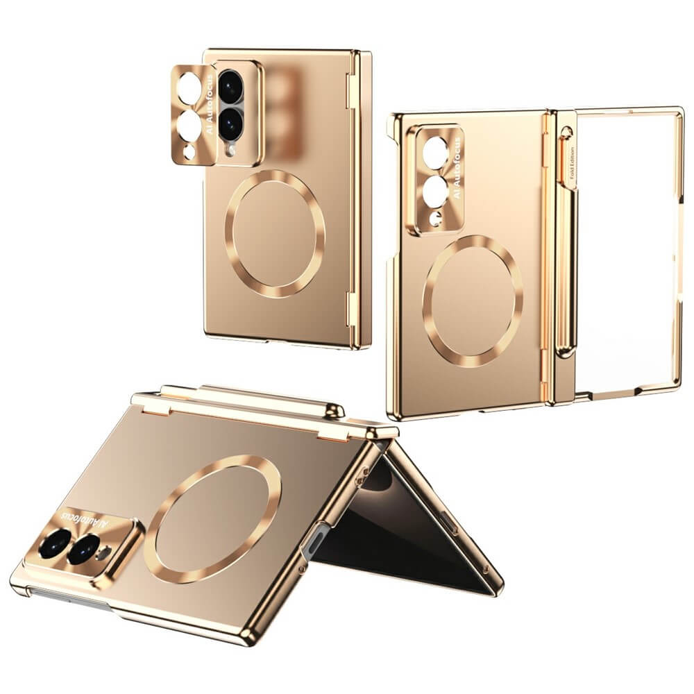 Galaxy Z Fold8 - Magnetic Case with Hinge Protection & Pen Holder
