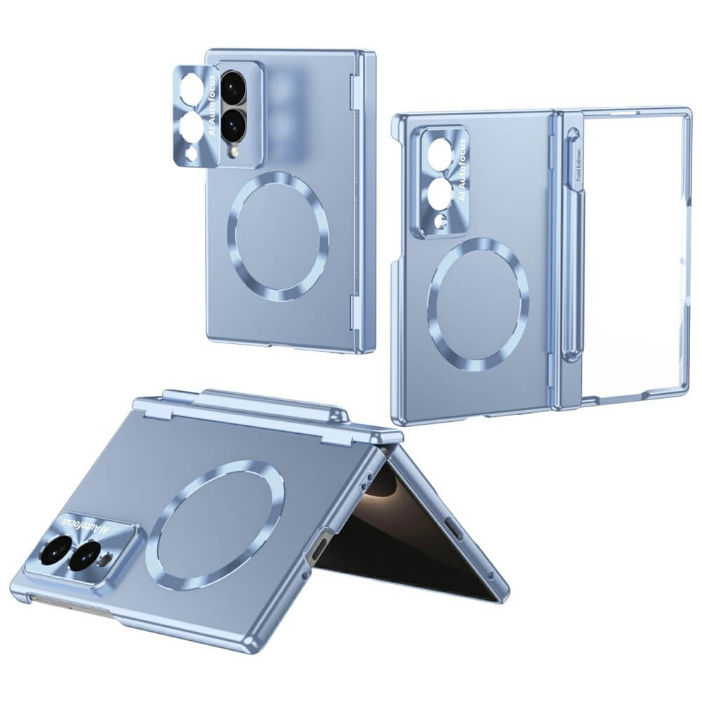 Galaxy Z Fold8 - Magnetic Case with Hinge Protection & Pen Holder
