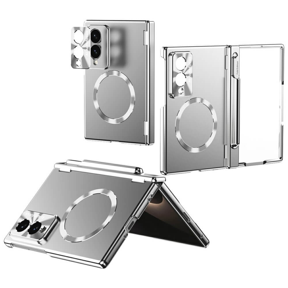 Galaxy Z Fold8 - Magnetic Case with Hinge Protection & Pen Holder
