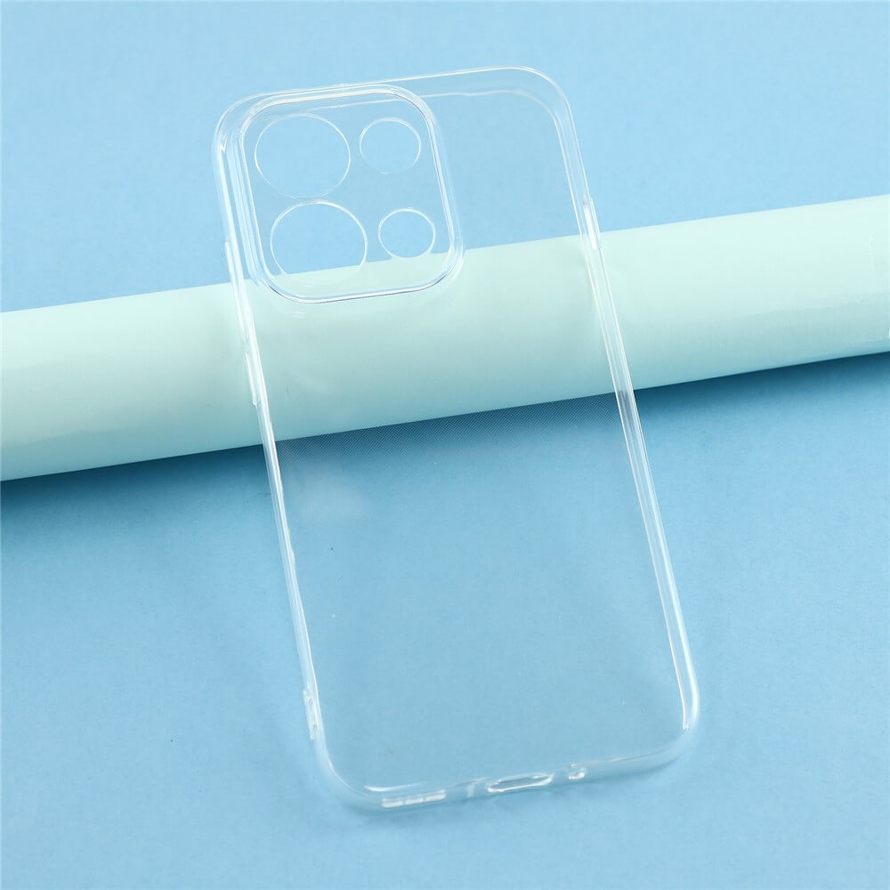 OPPO Reno16 Pro - Custodia in gomma trasparente
