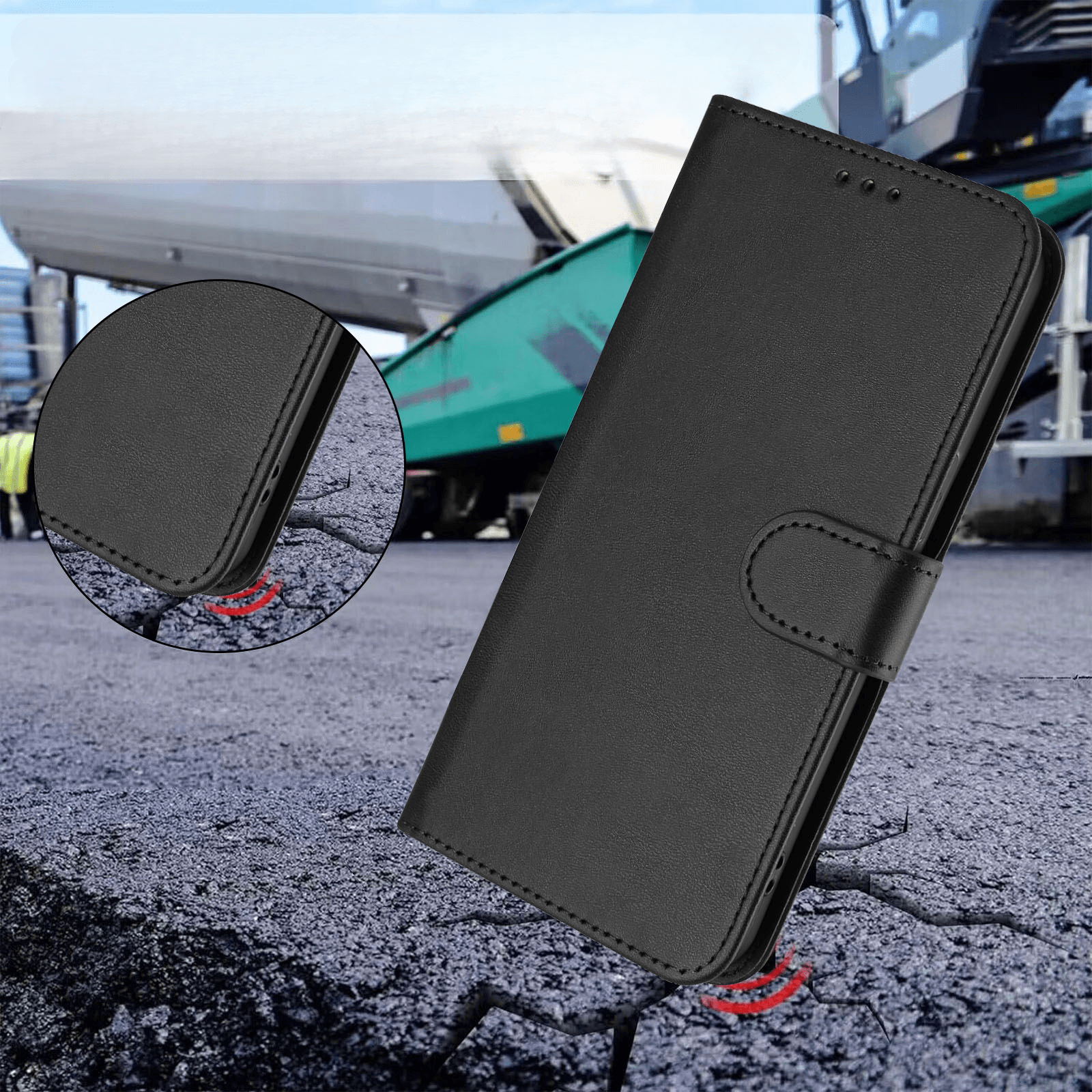 OPPO Reno16 / Reno16 Pro - Custodia lucida con cinturino da polso