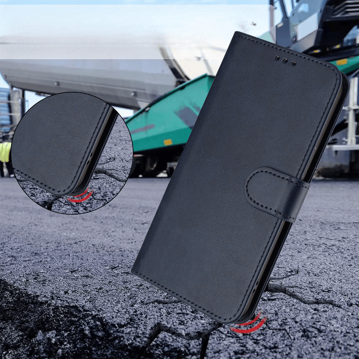 OPPO Reno16 / Reno16 Pro - Custodia lucida con cinturino da polso