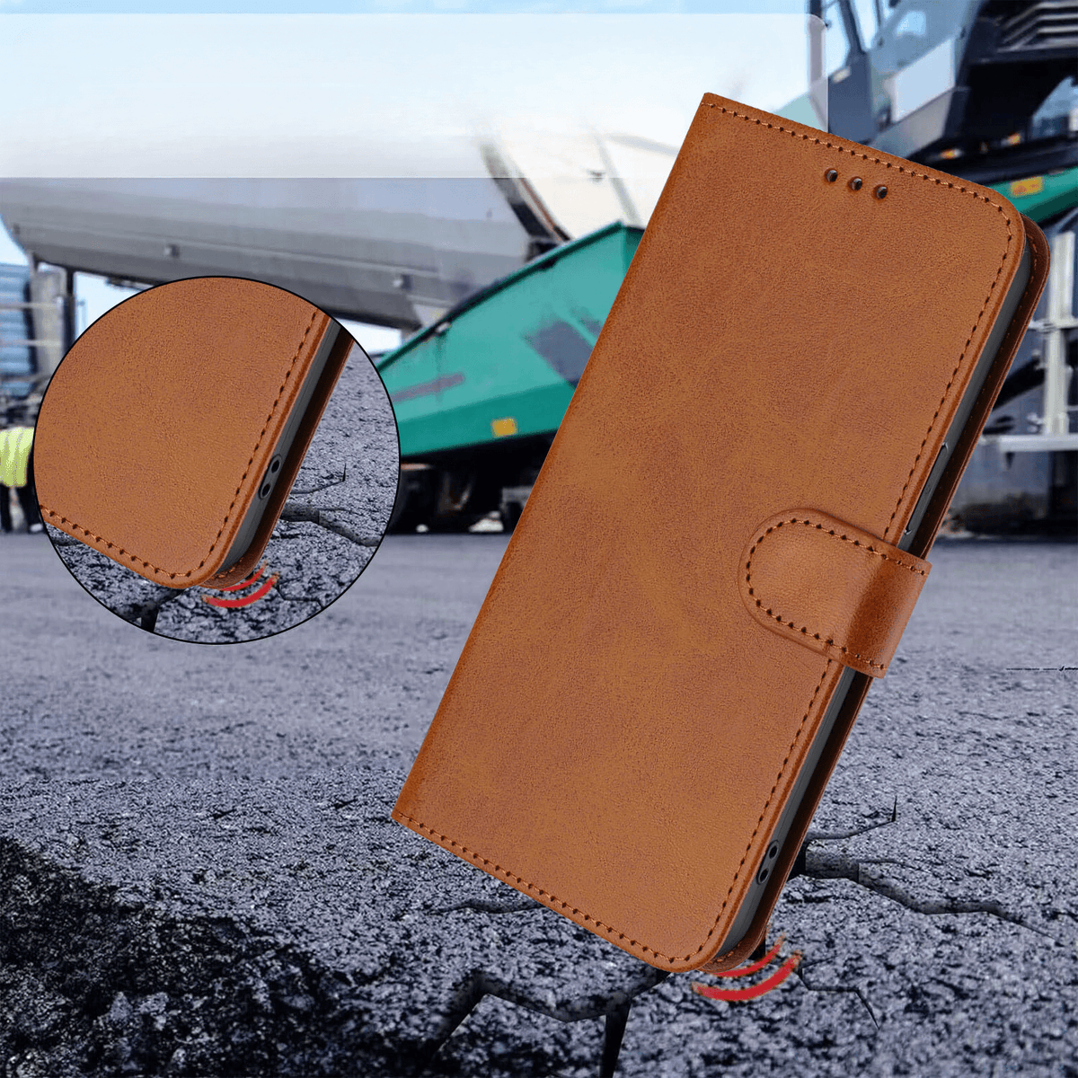 OPPO Reno16 / Reno16 Pro - Custodia lucida con cinturino da polso