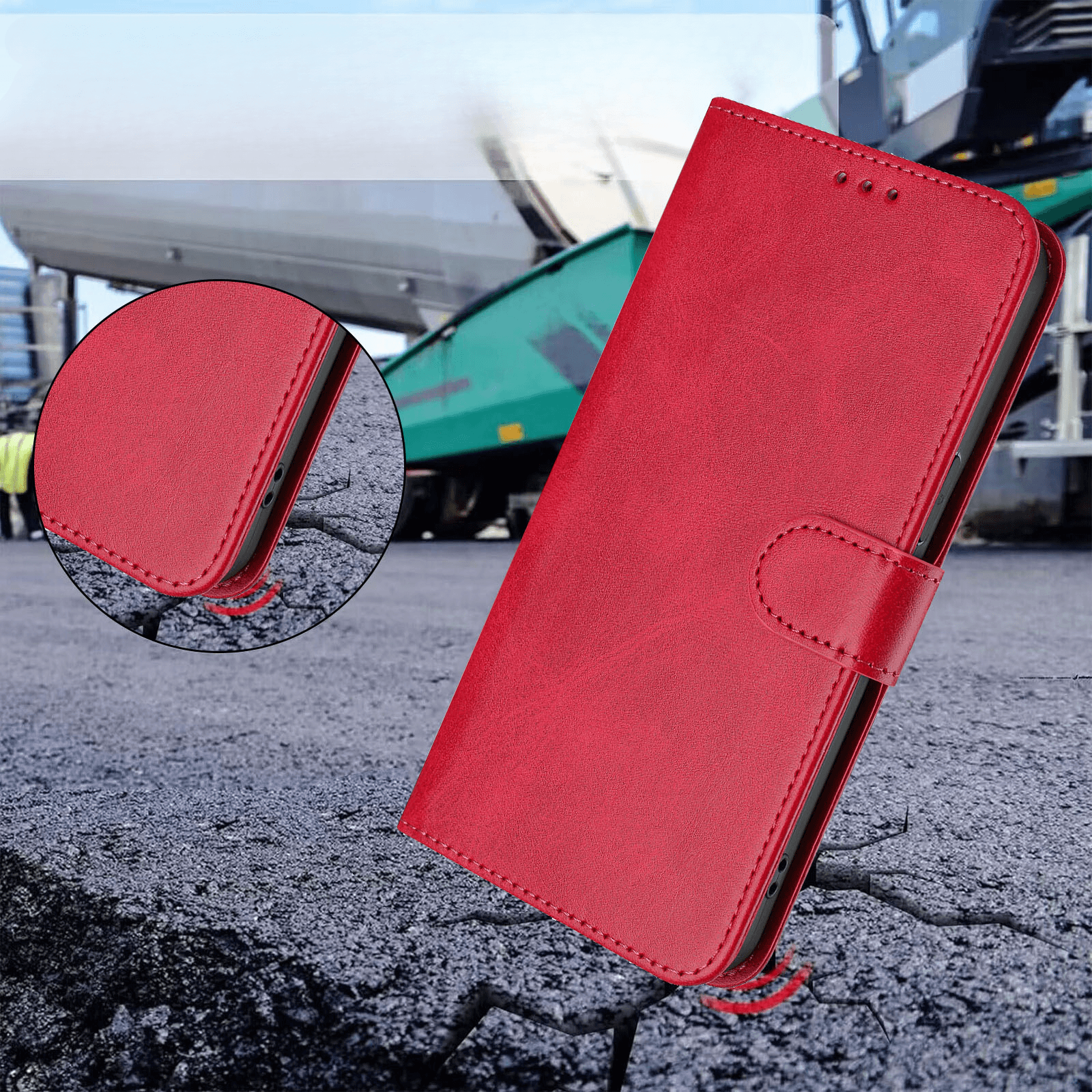 OPPO Reno16 / Reno16 Pro - Custodia lucida con cinturino da polso