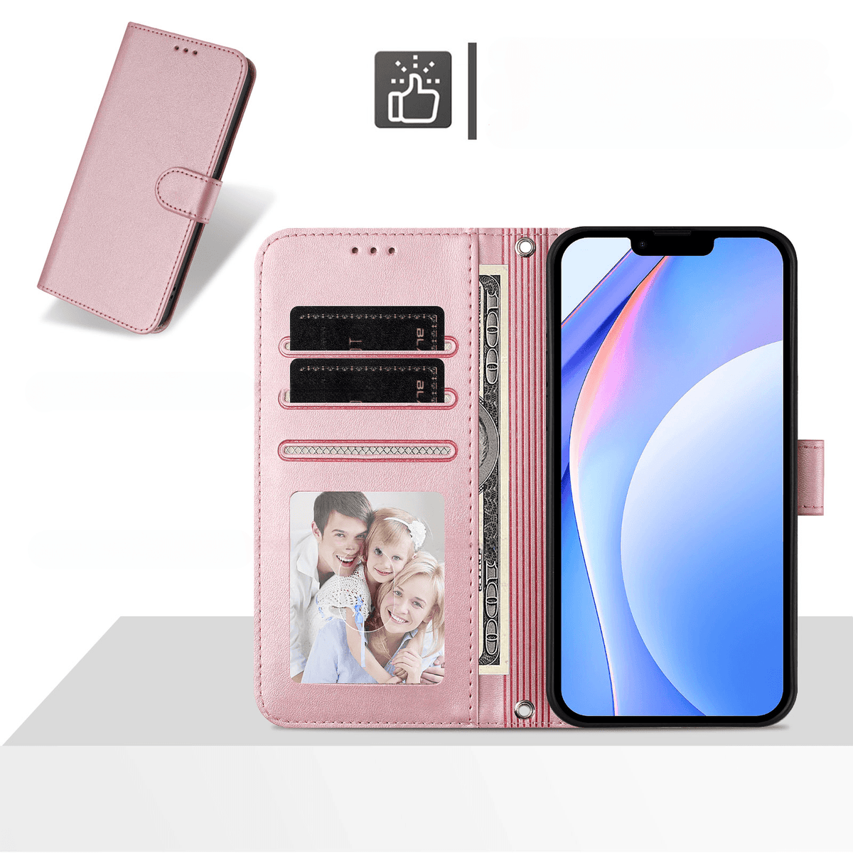 OPPO Reno16 F/ Reno16 FS - Custodia lucida con cinturino da polso