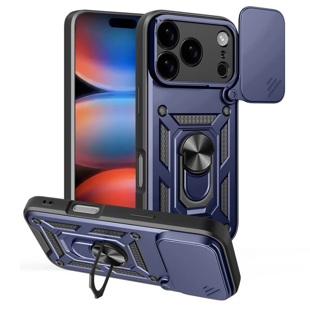 iPhone 18 Pro / iPhone 17 Pro - Armor Case con kickstand