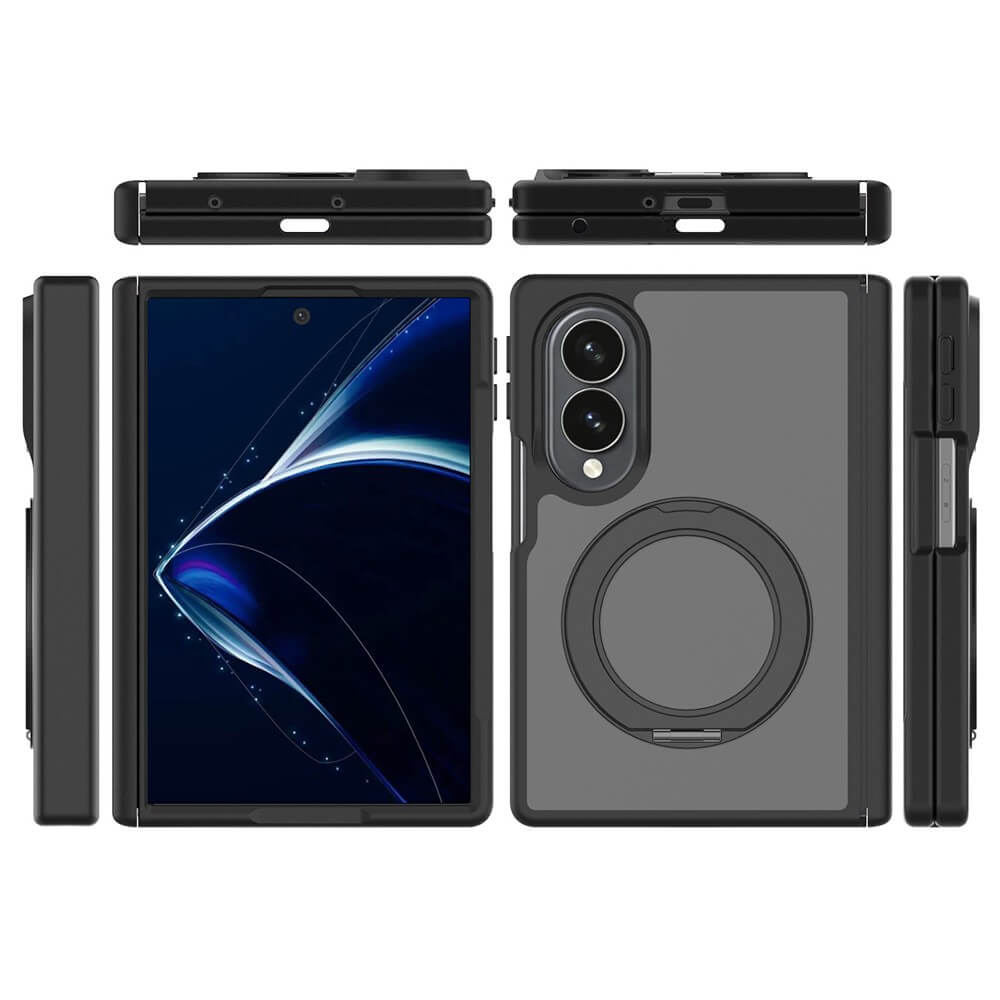 Galaxy Z Fold8 - Magnetic Case with 360° Ring Stand