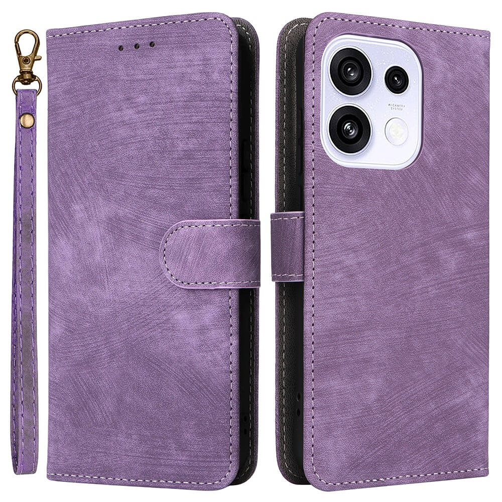 OPPO Reno16 / Reno16 Pro - Leather case with RFID blocker