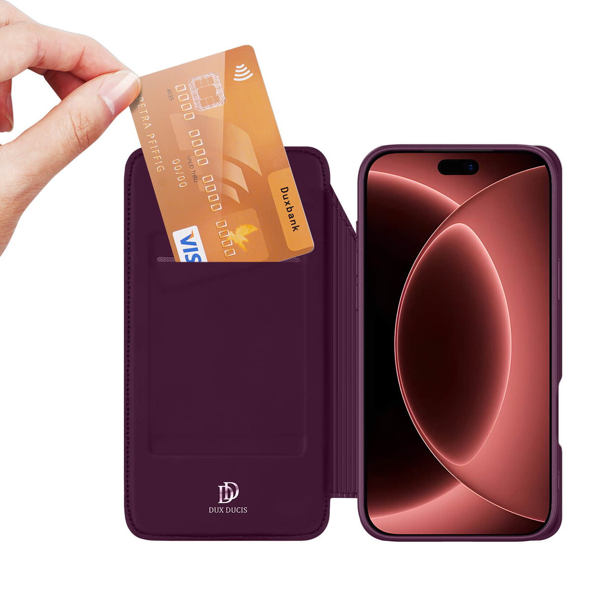 iPhone 18 Pro Max / iPhone 17 Pro Max - Dux Ducis Skin Pro Flip Case