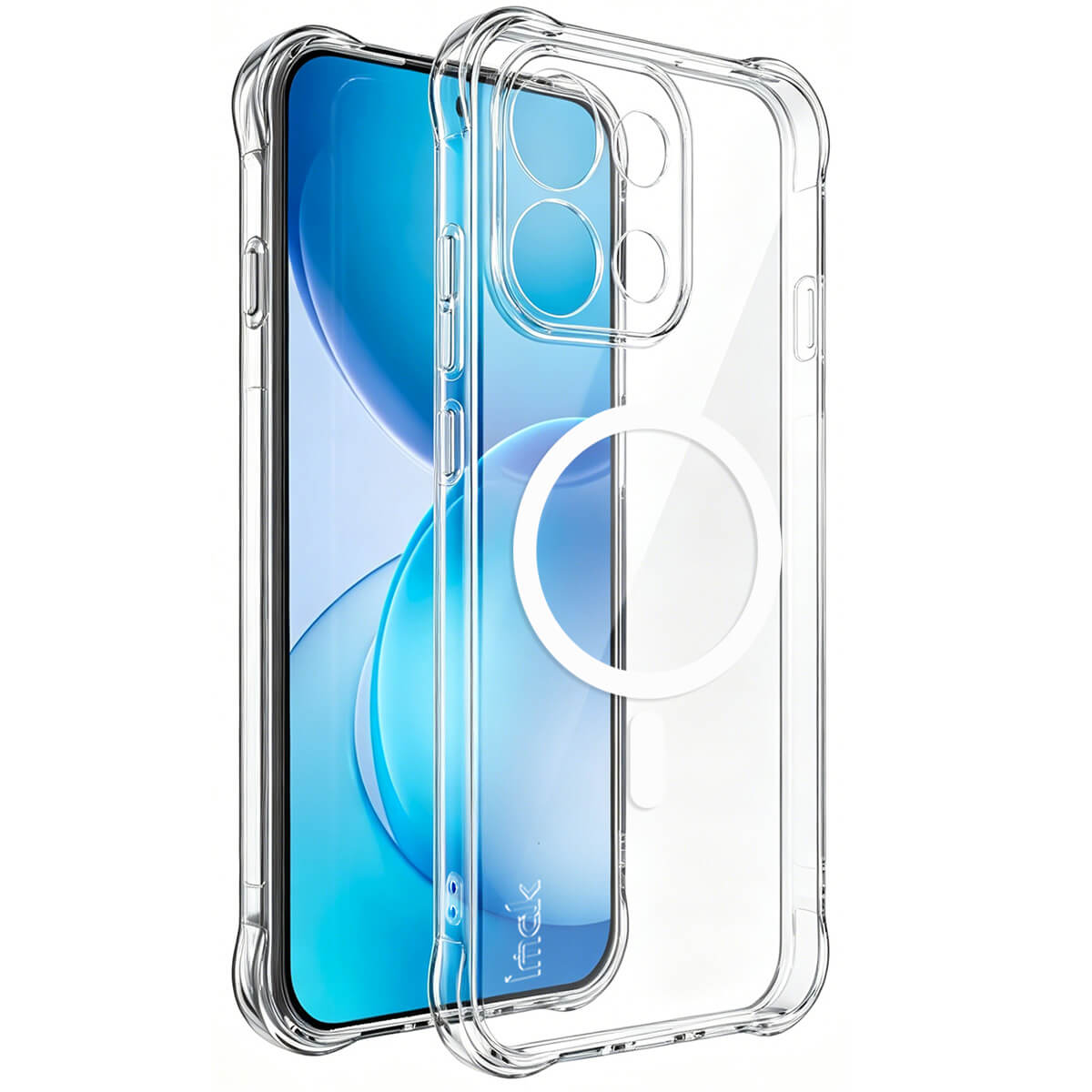 OPPO Reno16 F / Reno16 FS - IMAK Transparent Shockproof TPU Case