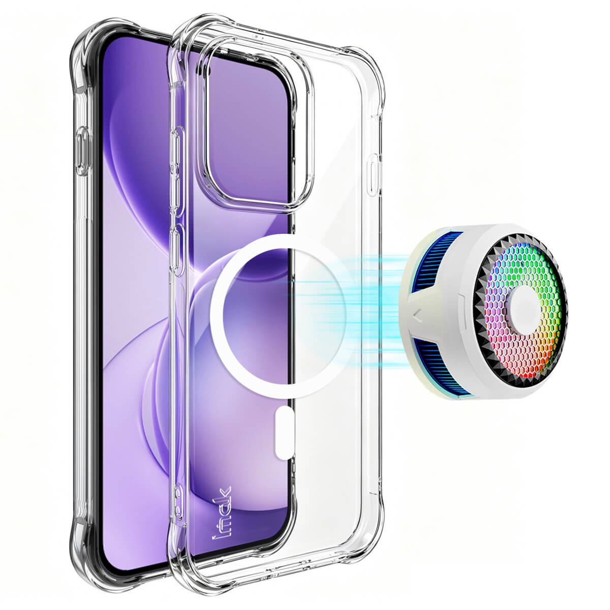 OPPO Find X9 Ultra - Custodia TPU Trasparente Antiurto IMAK